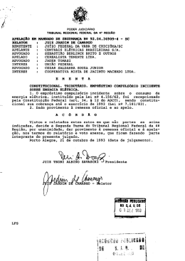 nsmron z Jun JARDIM os muco - Tribunal Regional Federal da 4&ordf;