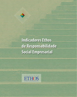 Indicadores Ethos de Responsabilidade Social Empresarial