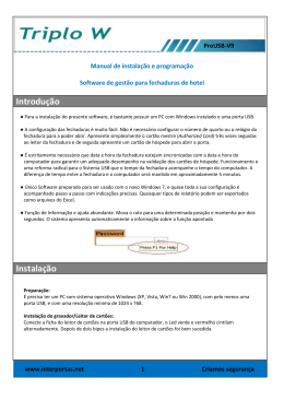 instru&ccedil;&otilde;es de instala&ccedil;&atilde;o