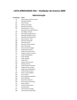 confira listão dos aprovados!