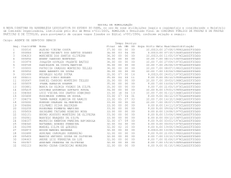 EDITAL DE HOMOLOGA&Ccedil;&Atilde;O A MESA DIRETORA DA