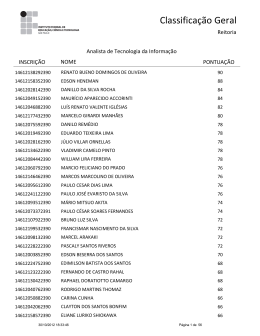 Lista Reitoria