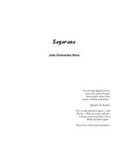 Sagarana - Ir para página inicial do site.