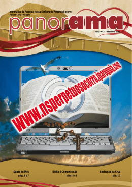 Exalta&ccedil;&atilde;o da Cruz Santo do M&ecirc;s B&iacute;blia &eacute; Comunica&ccedil;&atilde;o Informativo