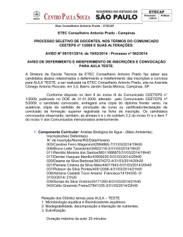 PROCESSO SELETIVO DE DOCENTES, NOS TERMOS