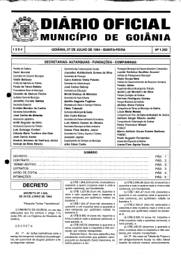 Edi&ccedil;&atilde;o n&ordm; 1202 de 07 de julho de 1994