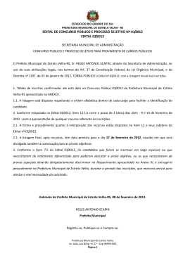edital de concurso p&uacute;blico e processo seletivo n&ordm; 01/2012 edital 02