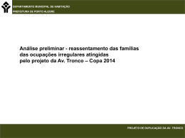 reassentamento das fam&iacute;lias das ocupa&ccedil;&otilde;es irregulares