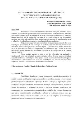 Veja o artigo completo - Universidade Castelo Branco