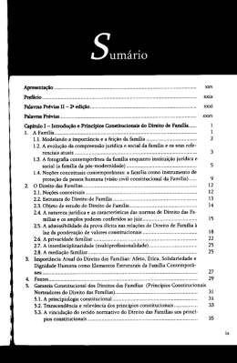 Direito das Famílias