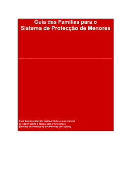 Guia das Fam&iacute;lias para o Sistema