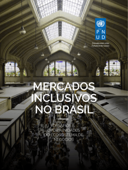 Mercados Inclusivos no Brasil: desafios e