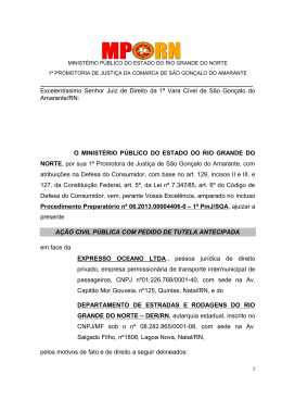 ACP -1ª PmJ SGA - Direito a meia passagem intermunicipal