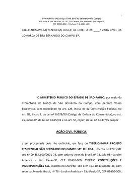 ACP modelo cl&aacute;sula abusiva im&oacute;veis