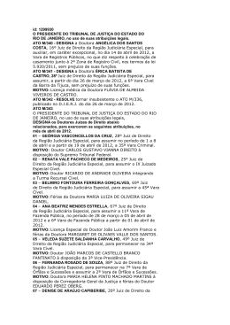 id: 1299930 O PRESIDENTE DO TRIBUNAL DE JUSTI&Ccedil;A DO