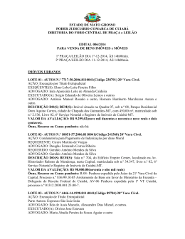 aqui - Tribunal de Justi&ccedil;a do Estado de Mato Grosso