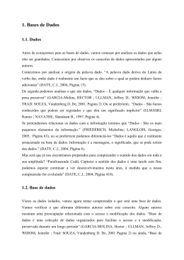 1. Bases de Dados
