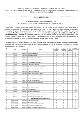 Edital n&ordm; 14