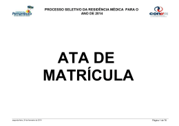 ResidM&eacute;dica-APROVADOS NO CONCURSO