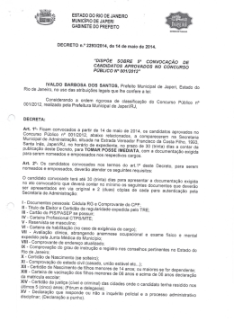 estado do rio de janeiro municipio de japeri gabinete do prefeito