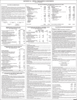 SANTINVEST S.A. - CR&Eacute;DITO, FINANCIAMENTO E INVESTIMENTOS