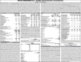 FACTA FINANCEIRA S.A. - Cr&eacute;dito, Financiamento e Investimento