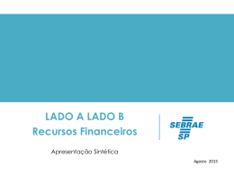 A pesquisa - Sebrae-SP