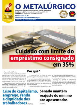 Cuidado com limite do empréstimo consignado em 35%