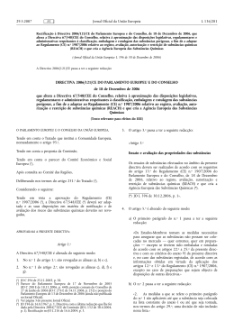 Directiva 2006/121/CE - Enterprise Europe Network