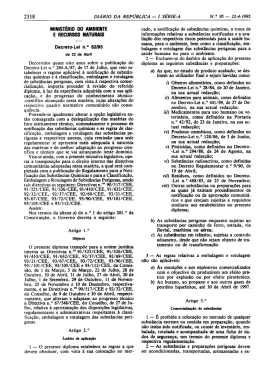 Decreto-Lei n.&ordm; 82/95