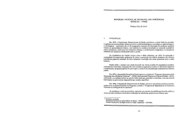 PROGRAMA NACIONAL DE sEGURAN&ccedil;A DAS