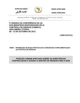 5&ordf; sess&atilde;o da confer&ecirc;ncia da ua dos ministros