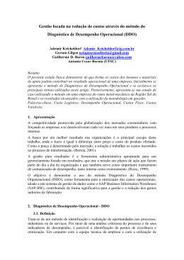 Artigo Redu&ccedil;&atilde;o de Custos