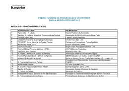 prêmio funarte de programação continuada para a música popular