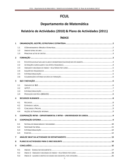 DM - Faculdade de Ciências da Universidade de Lisboa