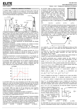 F&iacute;sica Trabalho Energia Potencia
