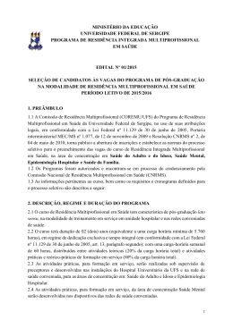 Edital - Ebserh
