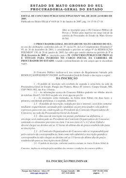 IX concurso Edital