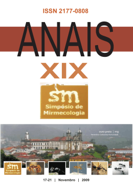 Ecologia e Bioindica&ccedil;&atilde;o  - Apresenta&ccedil;&atilde;o