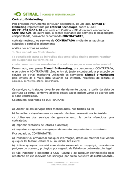 Contrato - Email Marketing