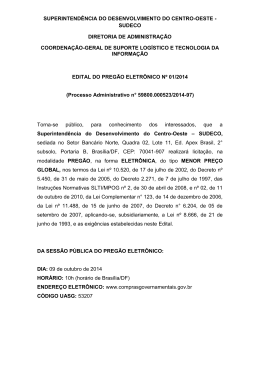 Edital 01-2014
