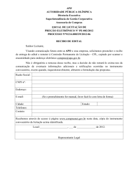 Edital APO PE 002-2012