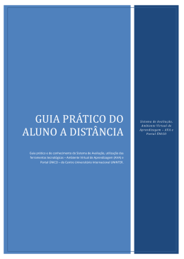 GUIA PR&Aacute;TICO DO ALUNO A DIST&Acirc;NCIA
