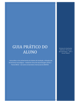 GUIA PRATICO DO ALUNO