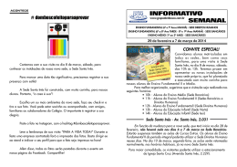 INFORMATIVO SEMANAL