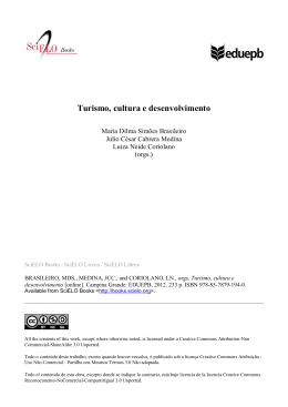 (orgs.). Turismo, Cultura e Desenvolvimento.