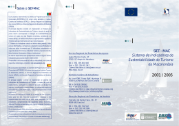 SIET-MAC indicadores sustentabilidade turismo