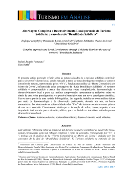 Abordagem Complexa e Desenvolvimento Local