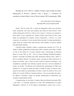 Resenha do Livro: SILVA, Andr&eacute;ia Cristina Lopes Fraz&atilde;o da
