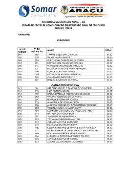 errata do resultado final